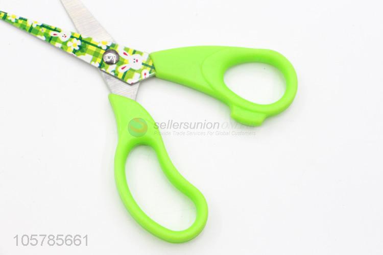 Fashion Printing Plastic Hand Scissor Office Scissor