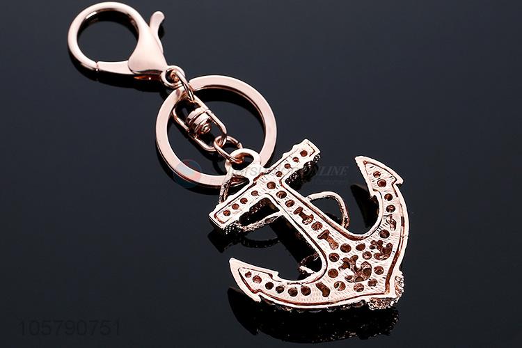 Wholesale Price Folk-custom Cartoon Metal Diamond Keychain