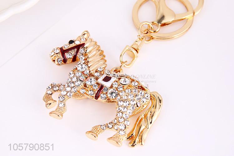 New Style Diamond Aimal Car Key Chain Bag Pendant