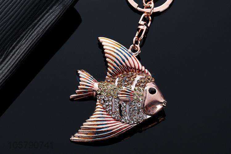 China Wholesale Cartoon Ocean Tropical Fish Bag Keychain