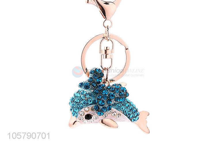 Top Sale Dolphin Keychain Alloy Bag Pendant