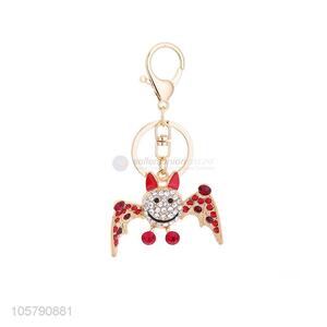 Special Design Diamond Cute Animal Bag Car Pendant Alloy Keychain