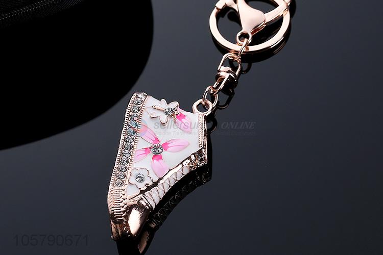 High Sales Women's Shoes Boots Diamond Pendant Car Pendant Keychain