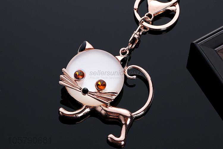 Top Selling Cartoon Lazy Kitten Keychain