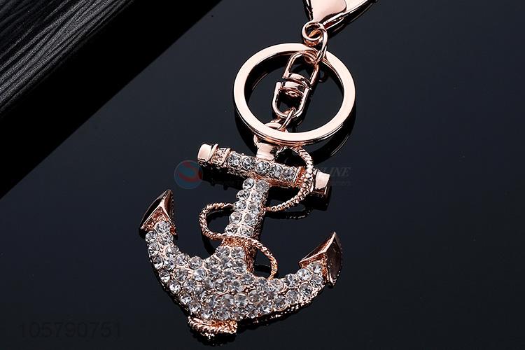 Wholesale Price Folk-custom Cartoon Metal Diamond Keychain