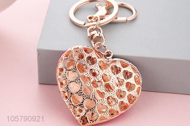 High Quality Love Car Keychain Metal Pendant