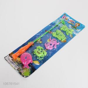 Wholesale kids bath plastic fishing set toys