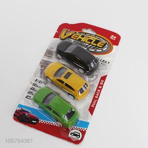 New design 3pcs plastic toy vehicles for children