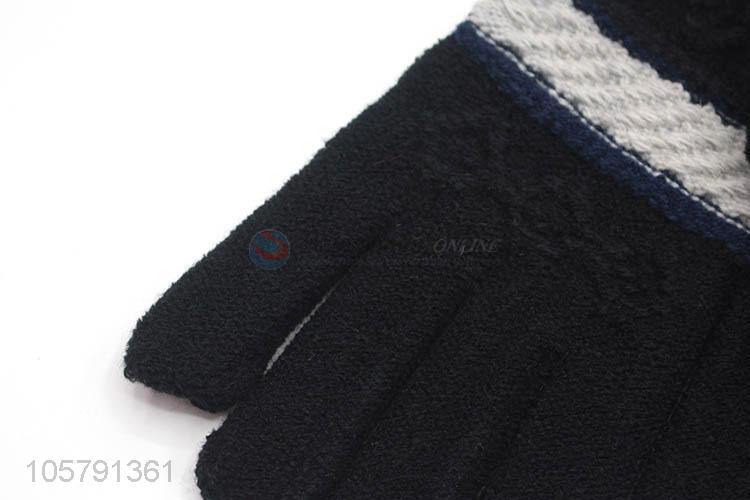 Good Sale Knitted Five Fingers Gloves Fashion Gloves For Man