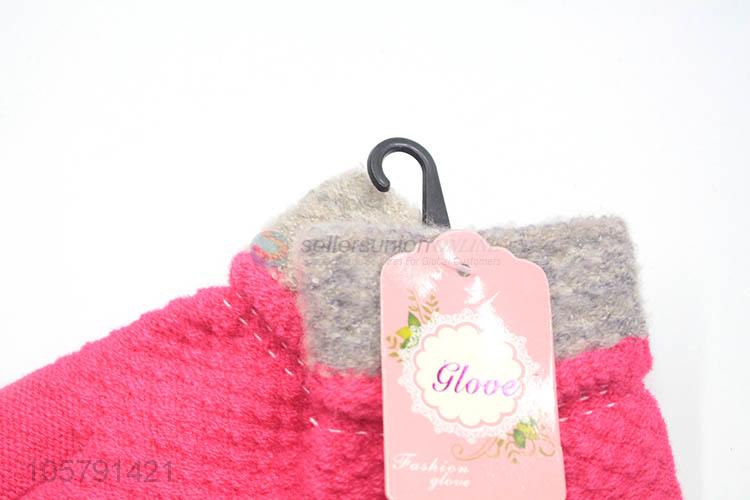 Fashion Winter Warm Gloves Ladies Touchscreen Gloves