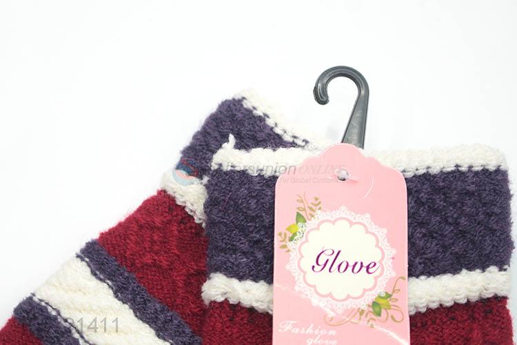 High Quality Five Finger Glove Ladies Warm Gloves