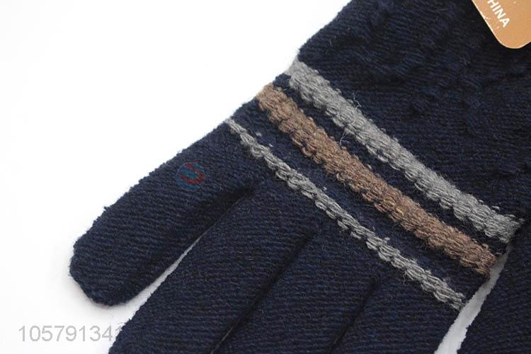 Hot Selling Five Fingers Winter Warm Gloves For Men