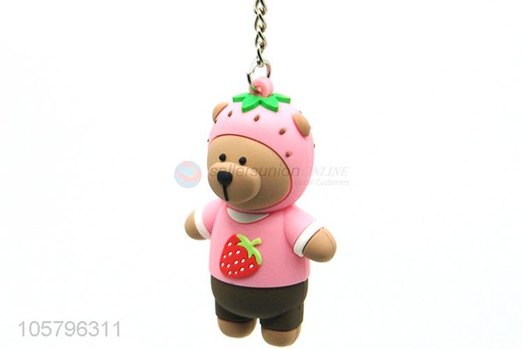 Best Sale Cartoon Bear PVC Key Chain