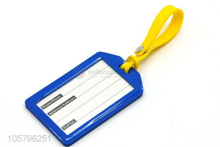 Wholesale High Quality Soft PVC Luggage Tag