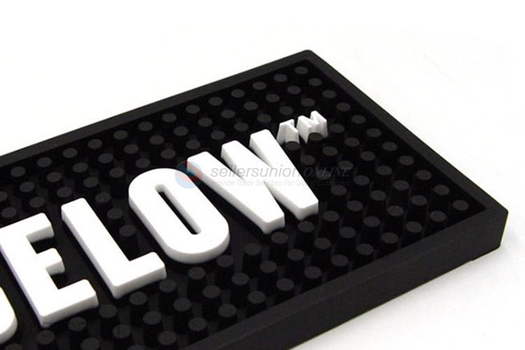 Hot Sale Soft PVC Rubber Beer Mat Best Bar Mat