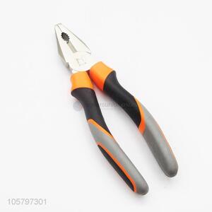 China suppliers steel combination plier with plastic handle