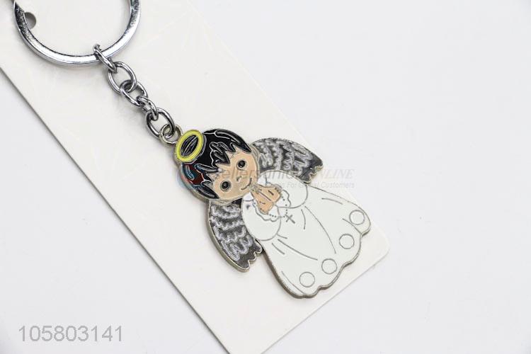 Factory Promotional Fashion Jewelry Accessories Little Girl Pattern Key Chain