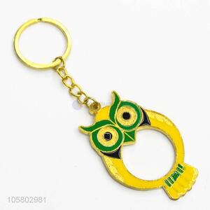 Cute Design Woman Zinc Alloy Owl Key Chain