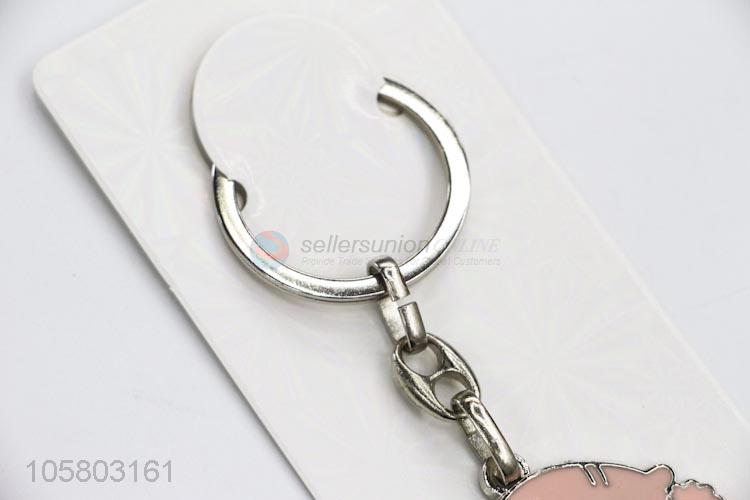 China Supply Keychain Zinc Alloy Baby Pattern Key Ring