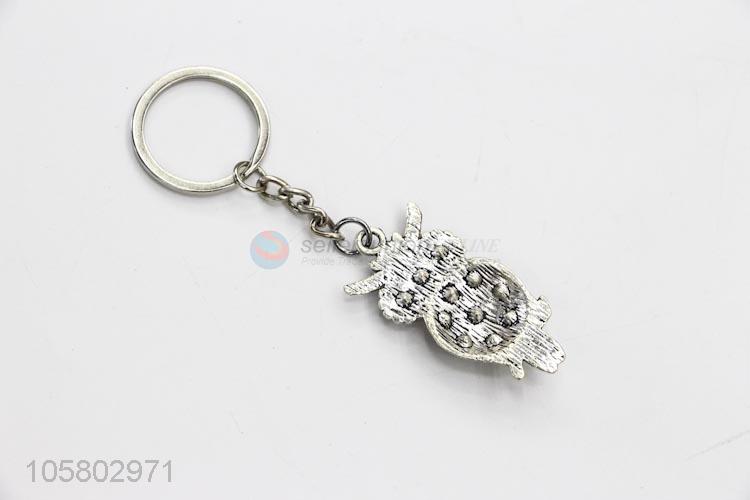 Fancy Design Zinc Alloy Charm Fashion Owl Key Chain