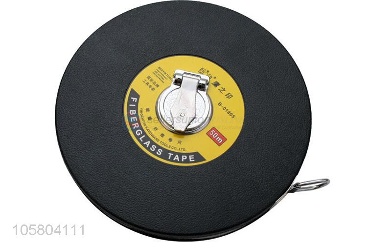 Promotional cheap 50 meter waterproof fiberglass measuring tape