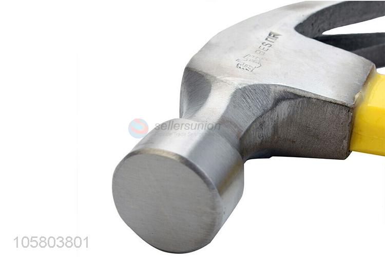 OEM factory hand tools alloy steel claw hammer with fiber handle