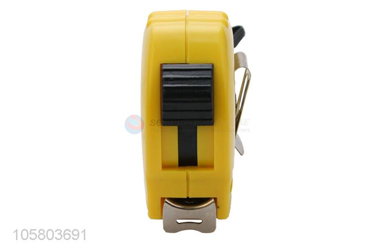 China manufacturer auto-lock steel measuring tape with rubber case