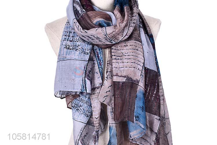 Factory Export Fashionable Women Chiffon Scarf