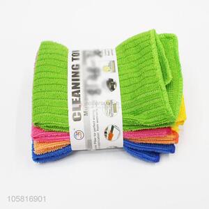 Unique Design  5pcs Soft Microfiber Cleaning Towel