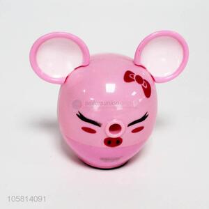 High sales pig shape plastic pencil sharpener