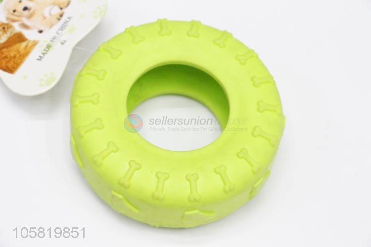 Best Selling Round Rubber Pet Teeth Chew Toy