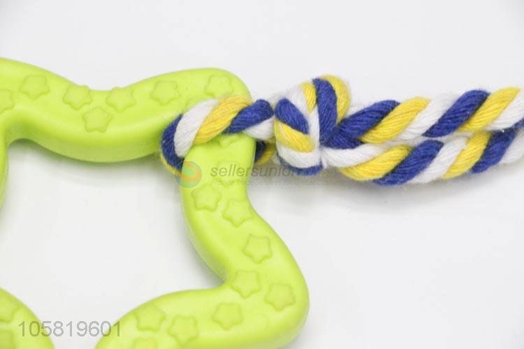 Custom Star Shape Chew Toy Colorful Pet Toy