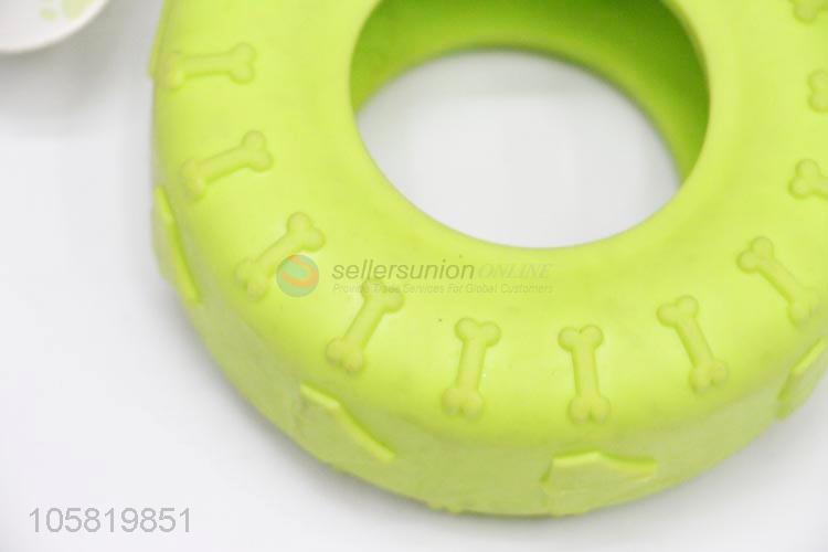 Best Selling Round Rubber Pet Teeth Chew Toy