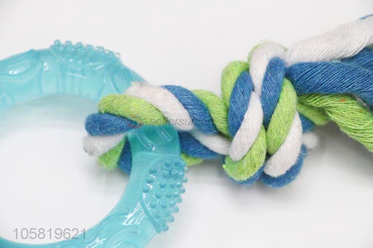 Best Price Colorful Chew Toy With Cotton Rope For Pet