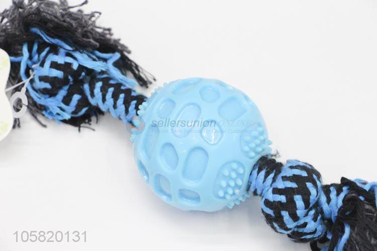 Best Selling Rubber Ball Chew Toy Pet Rope Toy