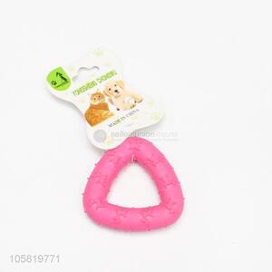 Simple Design Colorful Rubber Chew Toy For Pet