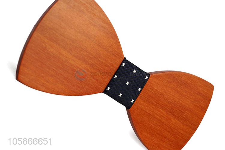 Direct Factory Fashion Wedding Wood Bow Tie