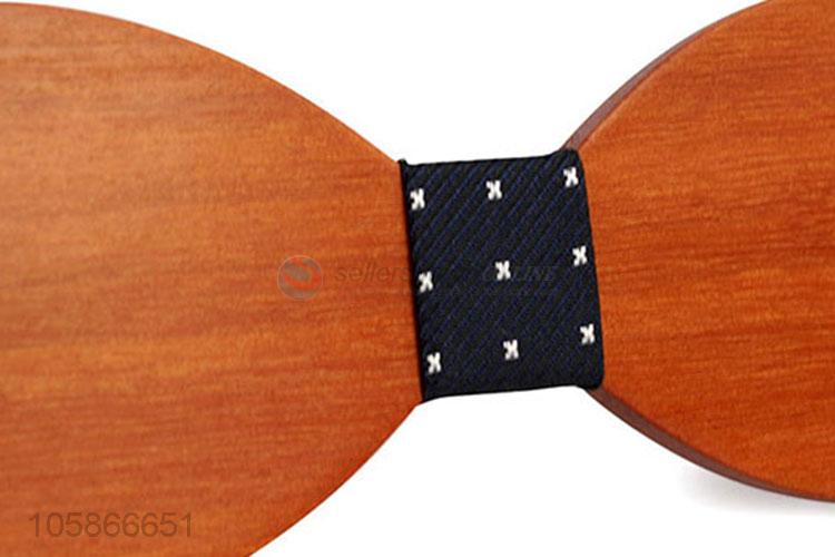 Direct Factory Fashion Wedding Wood Bow Tie