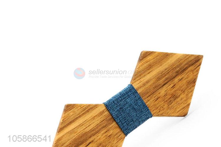 Recent Design Men Cravat Wood Bow Tie