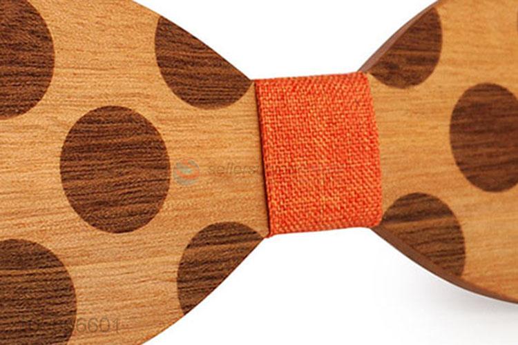 Excellent Quality Wooden Bow Tie Clothing Accessories