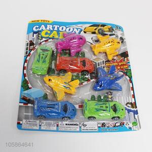 Excellent Quality 8pc Toy Vehicle Set