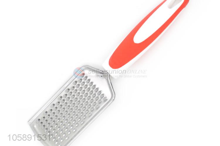 Hot selling stainless steel bent ginger hand held grater with pp handle