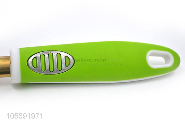 Skillful manufacture stainless steel spoon with plastic handle