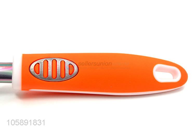 Good factory price stainless steel spoon with plastic handle