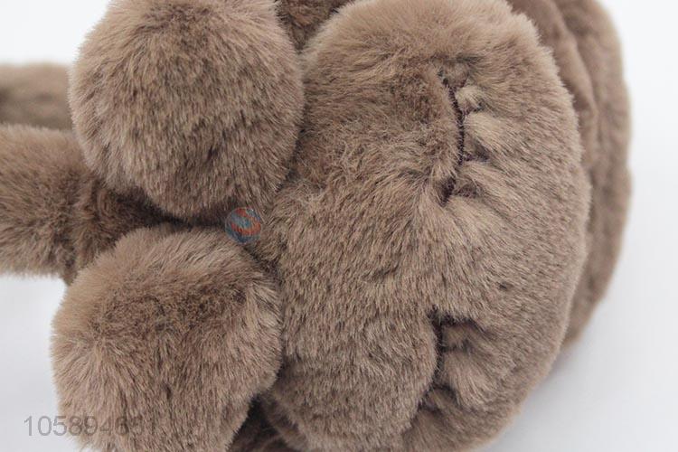 Factory Promotional Cute Rabbit Winter Warm Earmuff for Girls