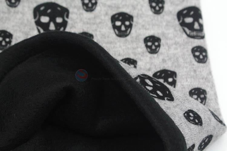 Cool Design Skull Pattern Neck Warmer For Winter