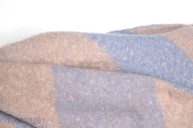 Yiwu factory elegant winter warmer polyester scarf