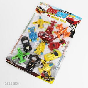 Hot selling kids plastic cars and planes toy