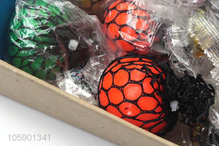 Hot products mesh squish balls stress relief balls