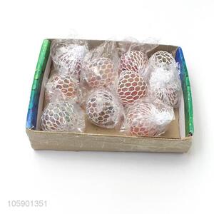 Hot selling mesh squishy ball for kids and adults